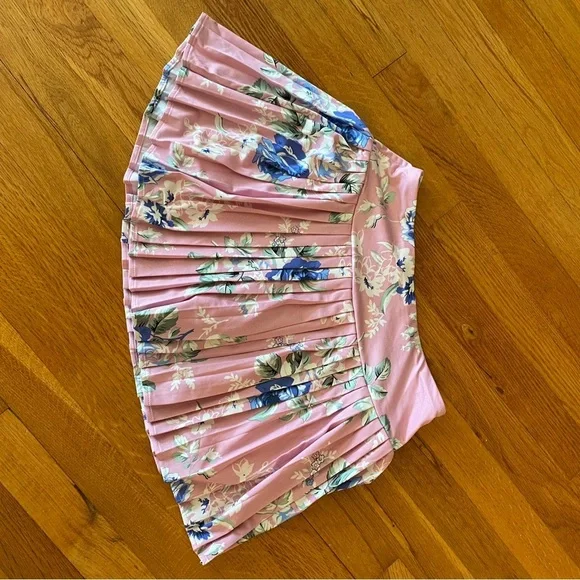 Laura Ashley Tennis and Golf Skort Pink with Floral Print Women’s Size Small NWT - Picture 3 of 6